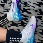 کفش استوکدار نایک مرکوریال ویپور 16 سفید بنفش - سون اسپرت