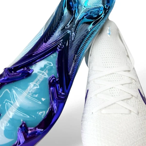 کفش استوکدار نایک مرکوریال ویپور 16 سفید بنفش - سون اسپرت