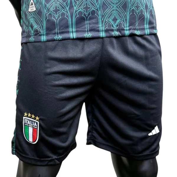 کیت ایتالیا Enraving مشکی سبز 2025 - سون اسپرت