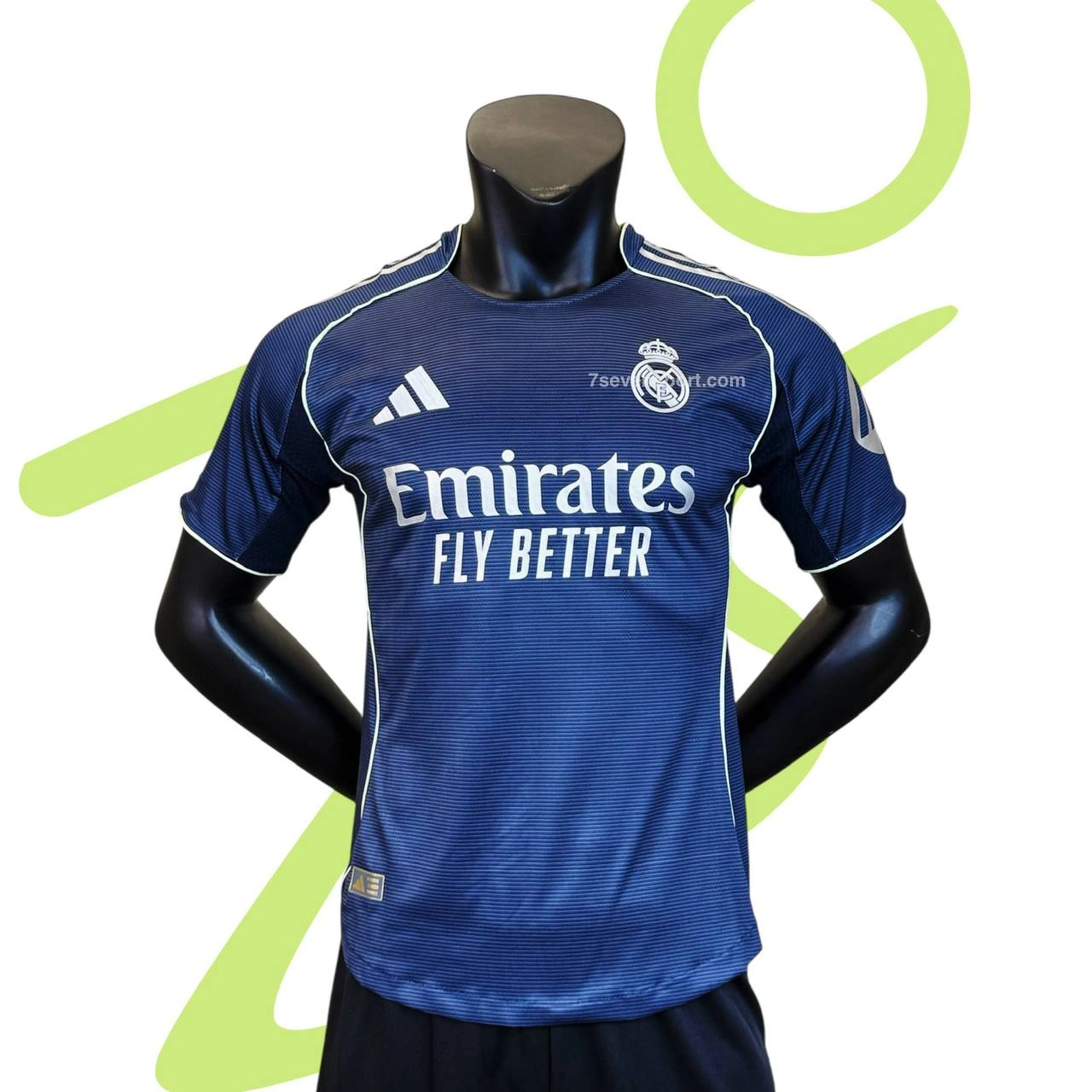کیت پلیری رئال مادرید دوم سرمه‌ای 2026 - سون اسپرت
