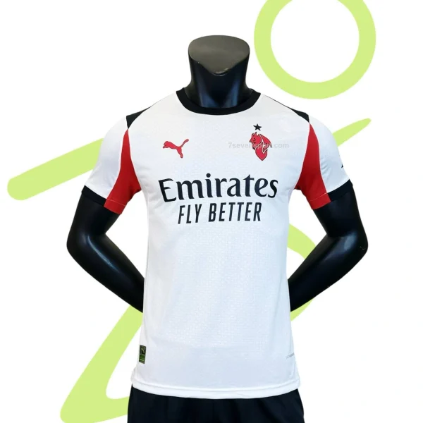 کیت پلیری آث میلان دوم سفید 2026 - سون اسپرت