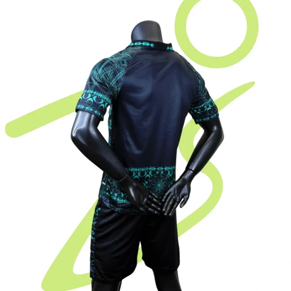 کیت ایتالیا Enraving مشکی سبز 2025 - سون اسپرت