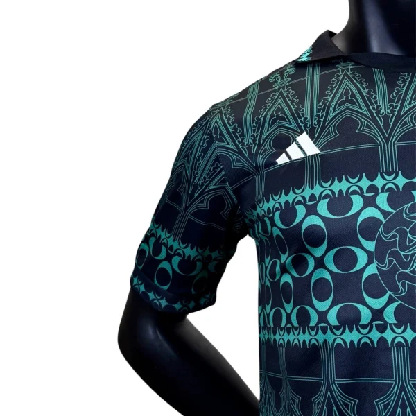 کیت ایتالیا Enraving مشکی سبز 2025 - سون اسپرت