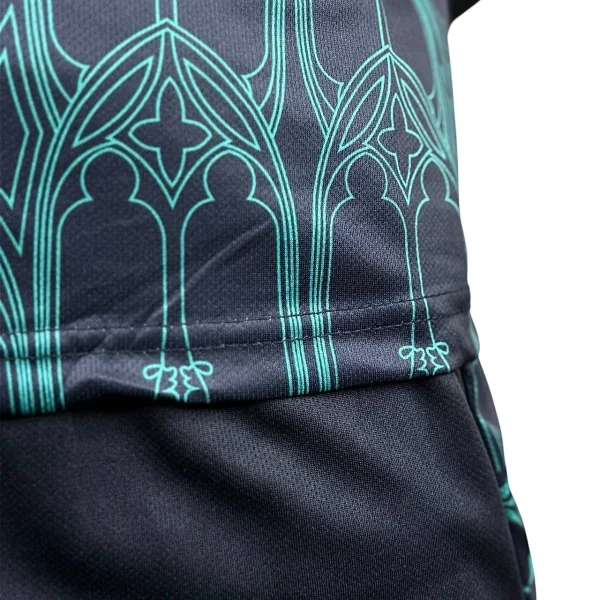 کیت ایتالیا Enraving مشکی سبز 2025 - سون اسپرت