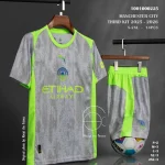 کیت منچستر سیتی سوم طوسی سبز 2026 - سون اسپرت