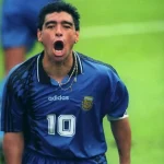 تیشرت پلیری کلاسیک آرژانتین آبی 1996 - سون اسپرت