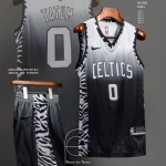 ست بسکتبالی سلتیکس سفید و مشکی - سون اسپرت