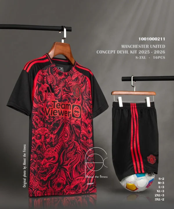کیت منچستر یونایتد کانسپت Devil 2026 - سون اسپرت
