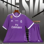کیت رئال مادرید 2016 بنفش سایز بزرگ - سون اسپرت