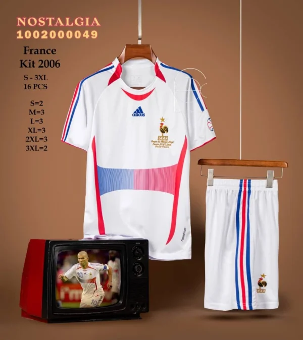 کیت کلاسیک فرانسه سفید 2006 - سون اسپرت