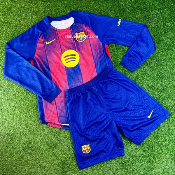 کیت آستین بلند اسپشیال بارسلونا اول 2026 - سون اسپرت