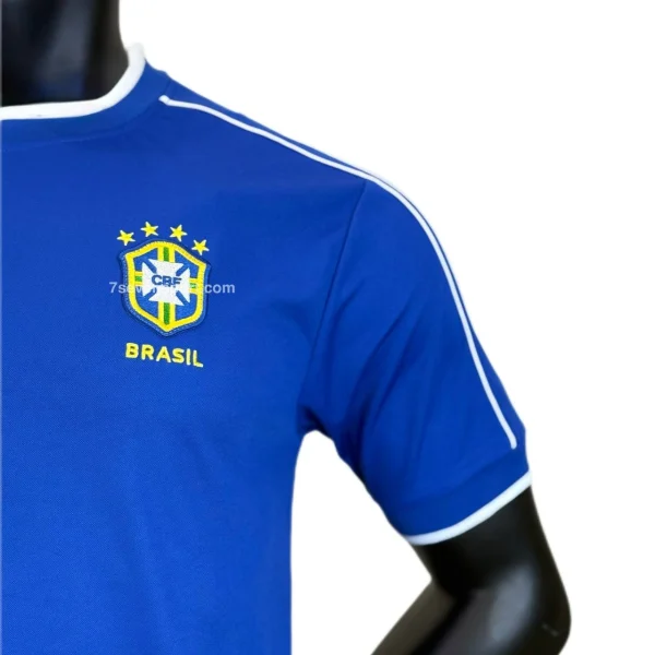 تیشرت پلیری کلاسیک برزیل دوم 1998 آبی - سون اسپرت