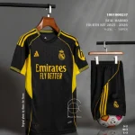 کیت رئال مادرید چهارم مشکی 2026 - سون اسپرت