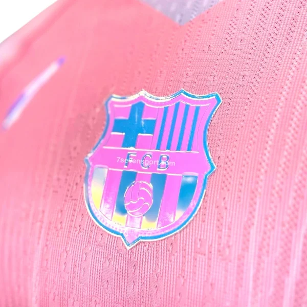 کیت پلیری بارسلونا صورتی پیش بازی 2026 - سون اسپرت