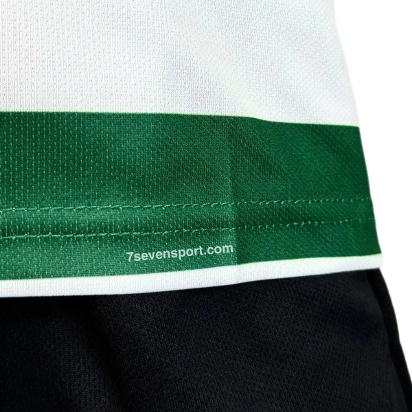 تیشرت پلیری کلاسیک اسپورتینگ لیسبون 2001 سفید سبز - سون اسپرت