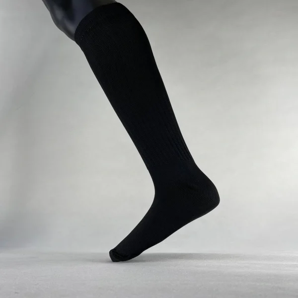 جوراب تمام کش کبریتی بچگانه و نوجوان مشکی - سون اسپرت