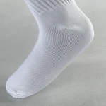 جوراب تمام کش کبریتی بچگانه و نوجوان سفید - سون اسپرت