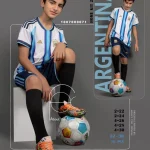 کیت بچگانه آرژانتین اول جام جهانی 2026 - سون اسپرت